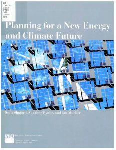 Planning for a new energy and climate future