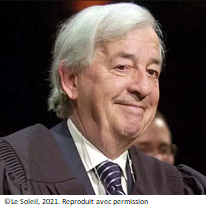 Jacques Lacoursière en habit de cérémonie